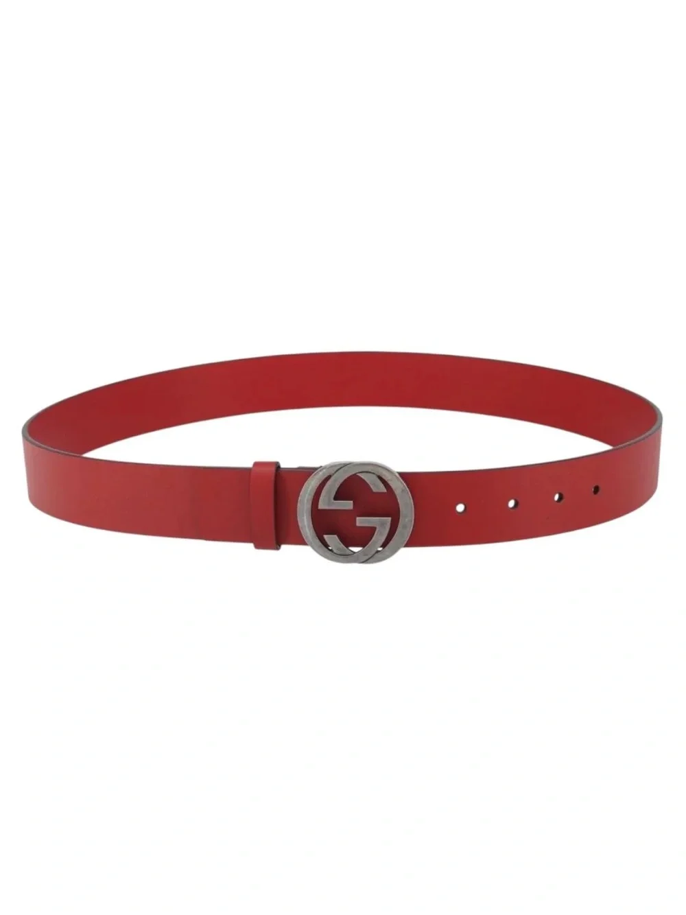 Gucci Interlocking G buckle leather belt